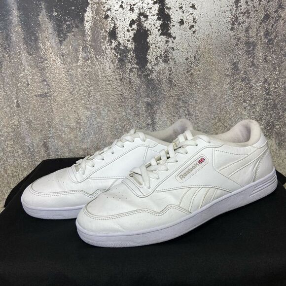 Reebok Classic White Sneakers Size 12 - Picture 3 of 10